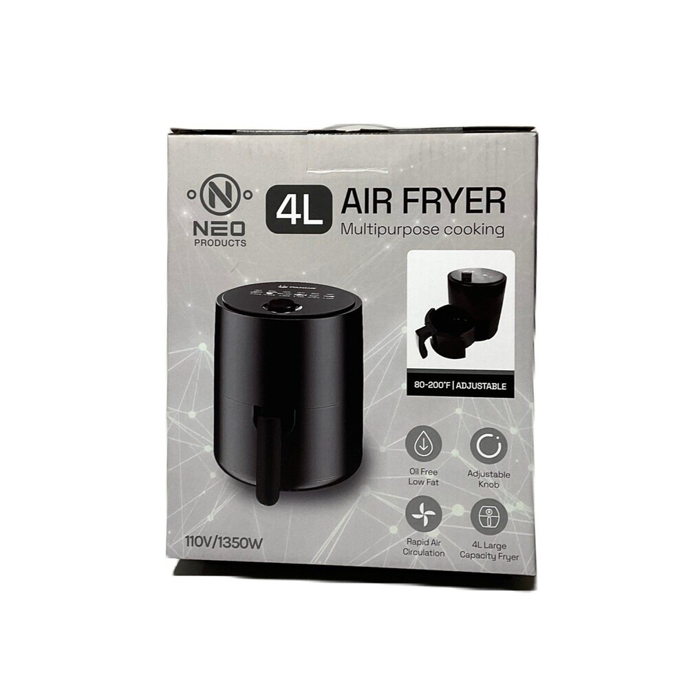 Neo Prodycts 4L Air Fryer - Multi-Purpose Cooking